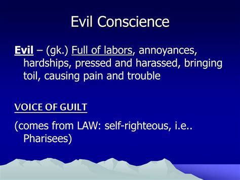 Image result for Good and Evil Conscience