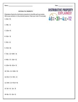 Image result for Essential Questions and Distributive Property