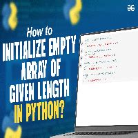 Image result for How To Create An Empty Array In Python