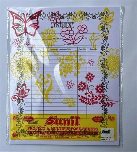 Image result for Project File Paper Look Like