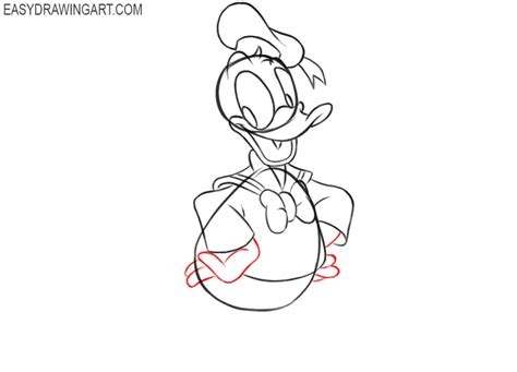 Image result for How to Draw Donald Duck Easy Drawing Tutorials