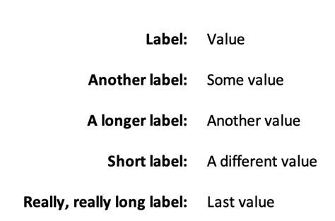 Image result for Label Left Align