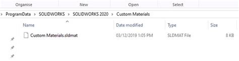 Image result for SolidWorks Add Material