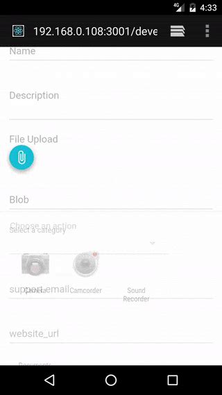Toradh íomhá ar File Input React Template