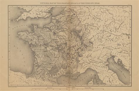 Image result for Julius Caesar Gaul Campaign Map