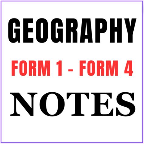 Toradh íomhá ar Certificate Geography Form 1