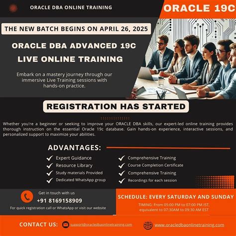 Afbeeldingsresultaten voor Oracle 19C Training