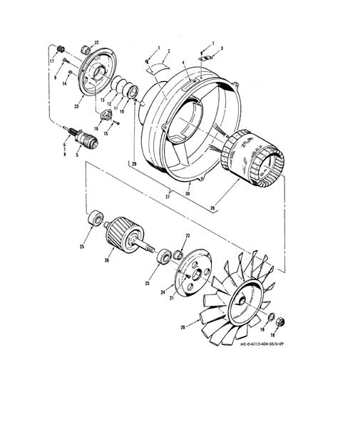 Image result for Fan Motor Exploded-View
