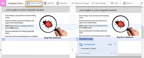 Toradh íomhá ar Compare Filea Adobe