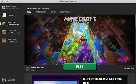 Minecraft Installer Screen に対する画像結果