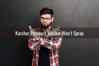 Toradh íomhá ar Power Washer Won't Spray Pressure Release