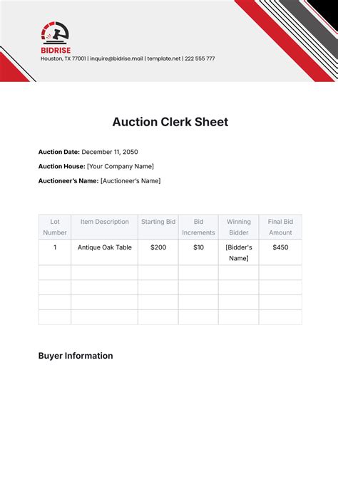 Image result for Auction Program Template