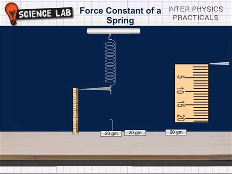 Image result for Simulation Spring Constant