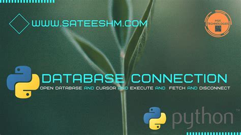 Image result for create database in python