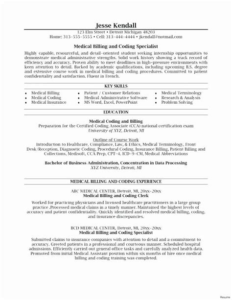 Afbeeldingsresultaten voor Medical Coding Resume Sample