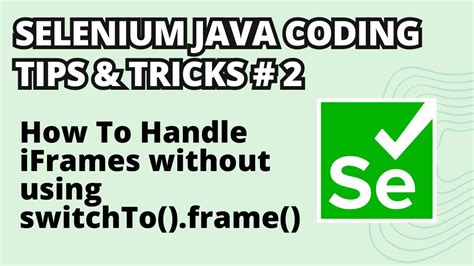 Image result for Seleniumframe Java Selenium