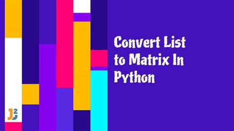 How to Convert Matrix to Image in Python-এর ছবি ফলাফল