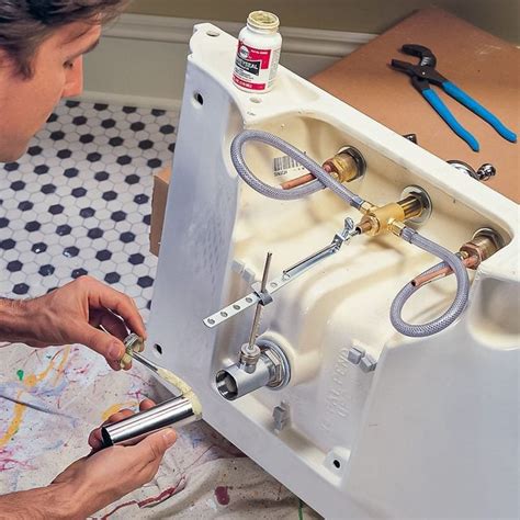 Image result for Assemble Pedestal Sink