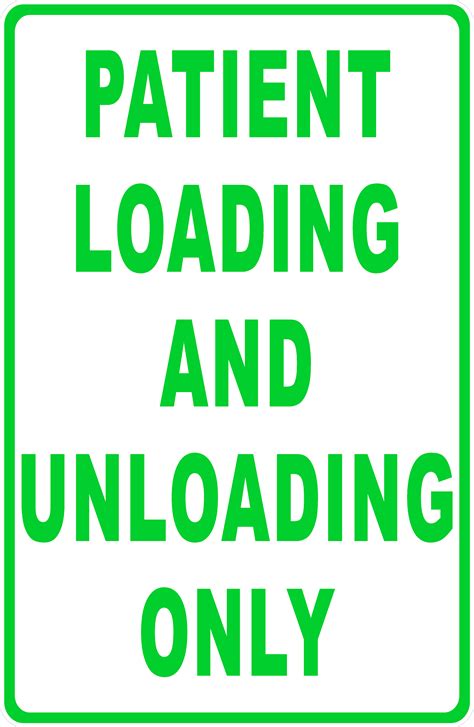 Toradh íomhá ar Loading/Unloading Only Sign