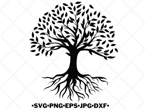 Toradh íomhá ar SVG Tree of Life Decals