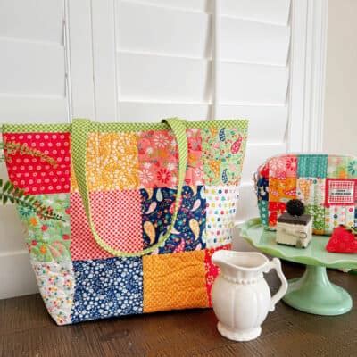 Image result for Charm Pack Tote Bag Tutorial