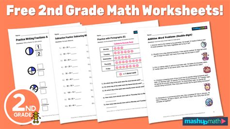 Image result for Easy Math Worksheets for Grade 2
