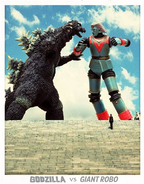 Image result for Robot versus Godzilla