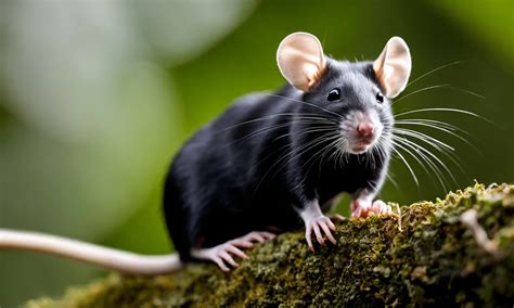 Toradh íomhá ar Two Rats Sad Image in Black and White