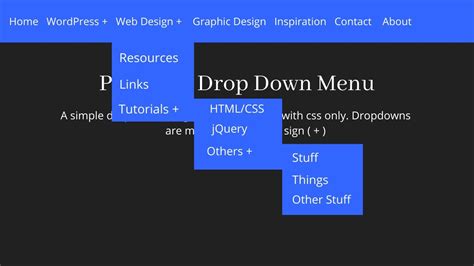 Image result for How to Make Drop Down Menu Using HTML and CSS