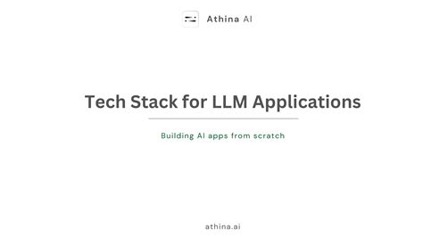 Image result for LLM Tech Stack