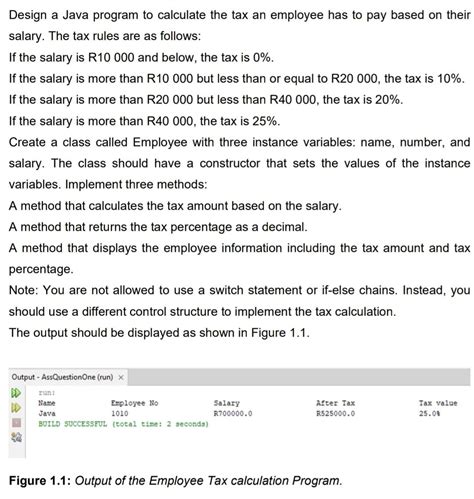 Toradh íomhá ar Gross Salary Java Error
