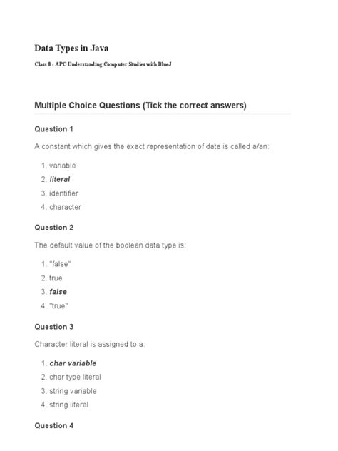 Choice Data Java के लिए छवि परिणाम