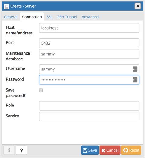 Image result for How to Create a Server in pgAdmin