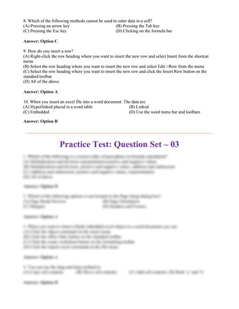 Image result for Excel Basic MCQs