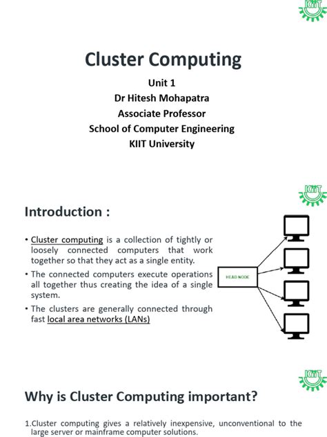 Image result for Cluster Computing Historic Textbook