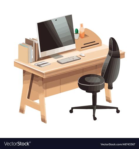 Résultat d’images pour Computer Desk Chair and Computer Drawing Cute