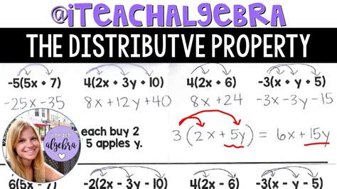 Image result for Distributive Prop Algebra