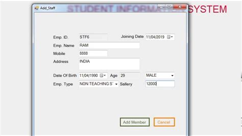 Image result for Student Profile VB.NET