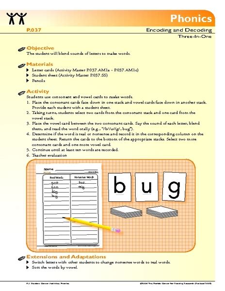 Image result for Encoding Phonics