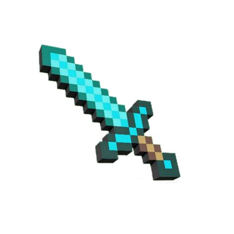 Toradh íomhá ar Minecraft Diamond Sword 3D