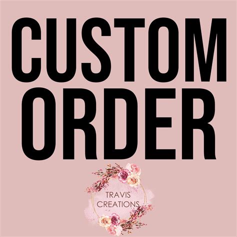 Image result for Images for Custom Order