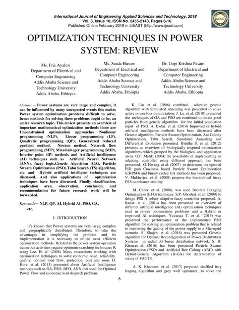 Optimization of Power System Problems に対する画像結果