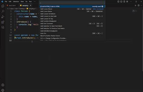 Image result for Code Running Different HTML File in vs Code