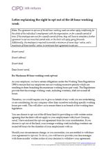Image result for Working Time Directive Opt Out Form Template