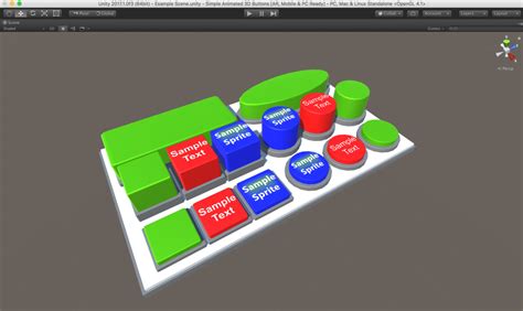 3D Buttons API に対する画像結果