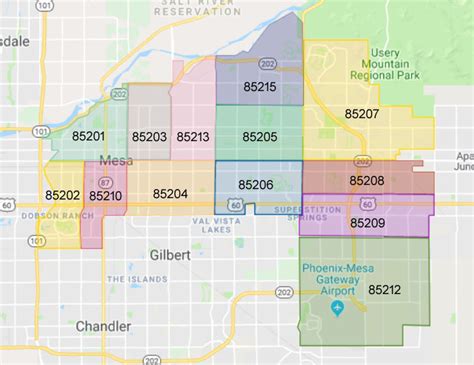 Image result for 85007 Zip Code Map