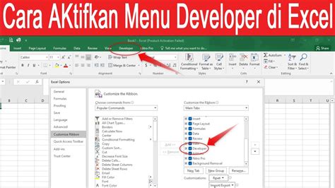 Afbeeldingsresultaten voor Developer Menu. Excel