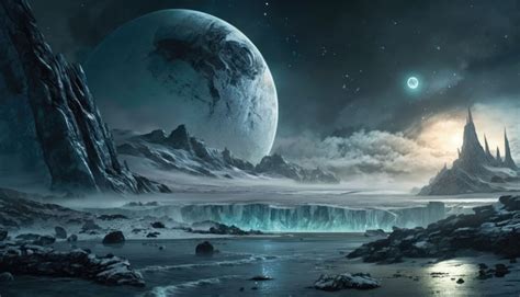 Toradh íomhá ar Alien Landscape Wallpaper 1920X1080