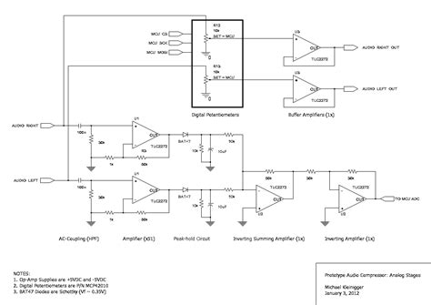 Bildergebnis für Audio Compressor Limiter Schematic