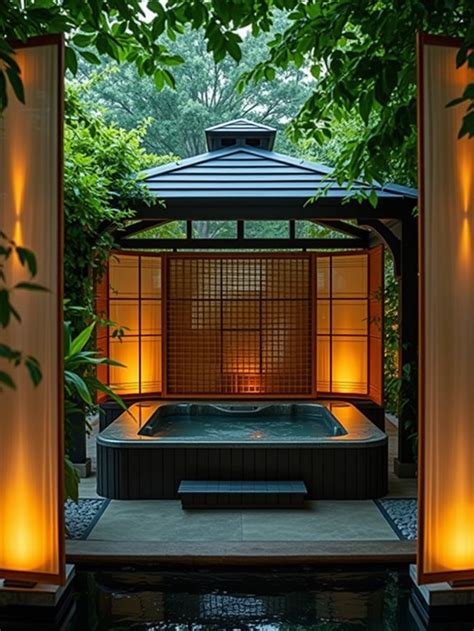 Image result for Screened Hot Tub Gazebo